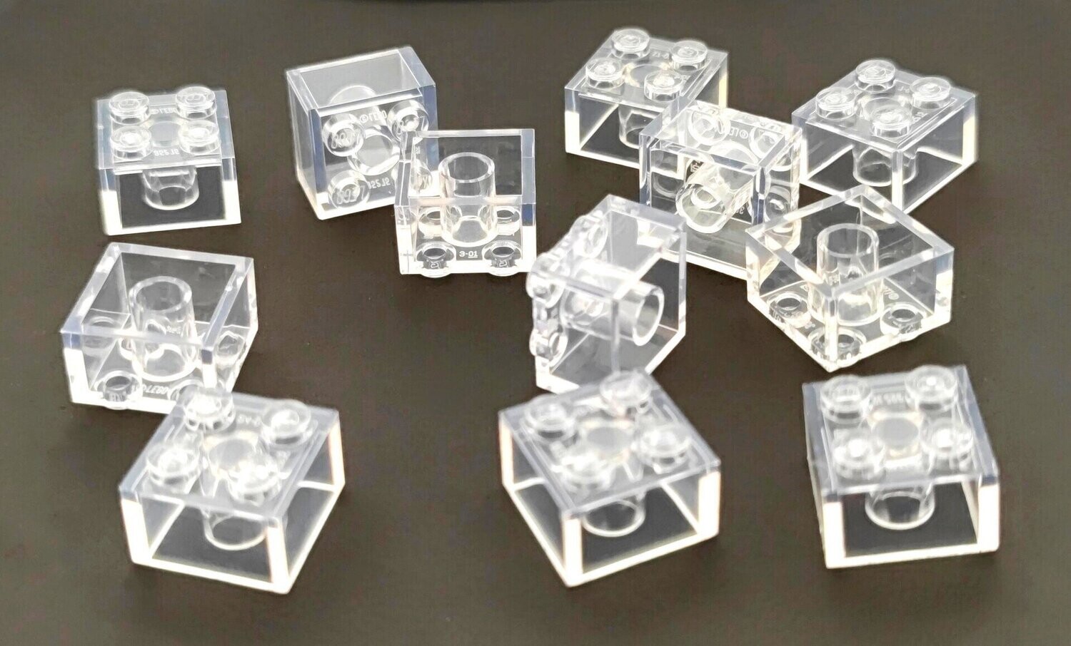 100 x Klar Transparent/Trans-Clear