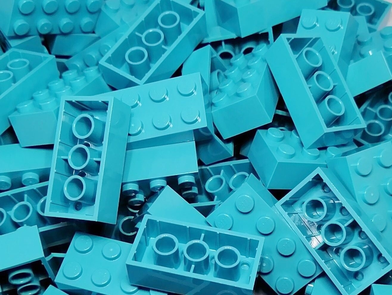 100 x Himmelblau/Medium Azure