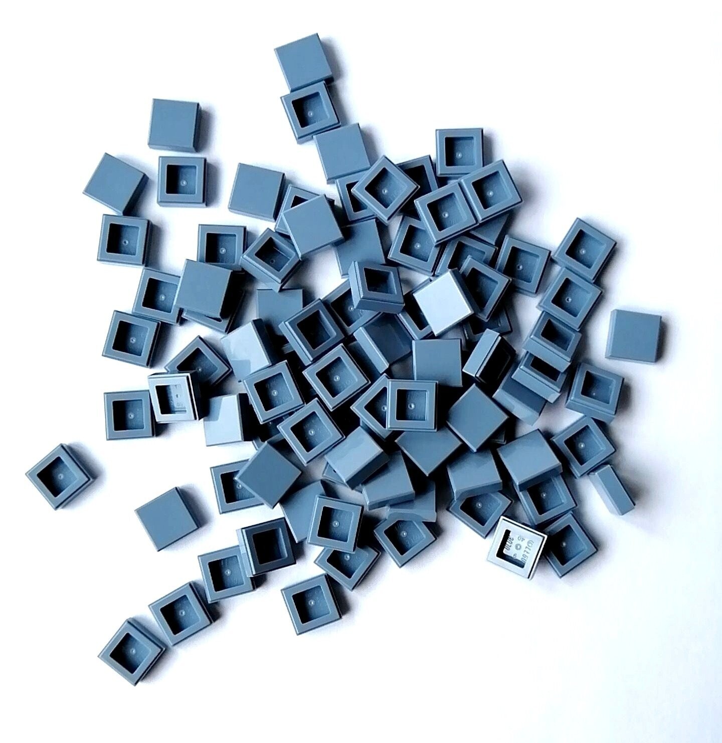 100 x Sandblau