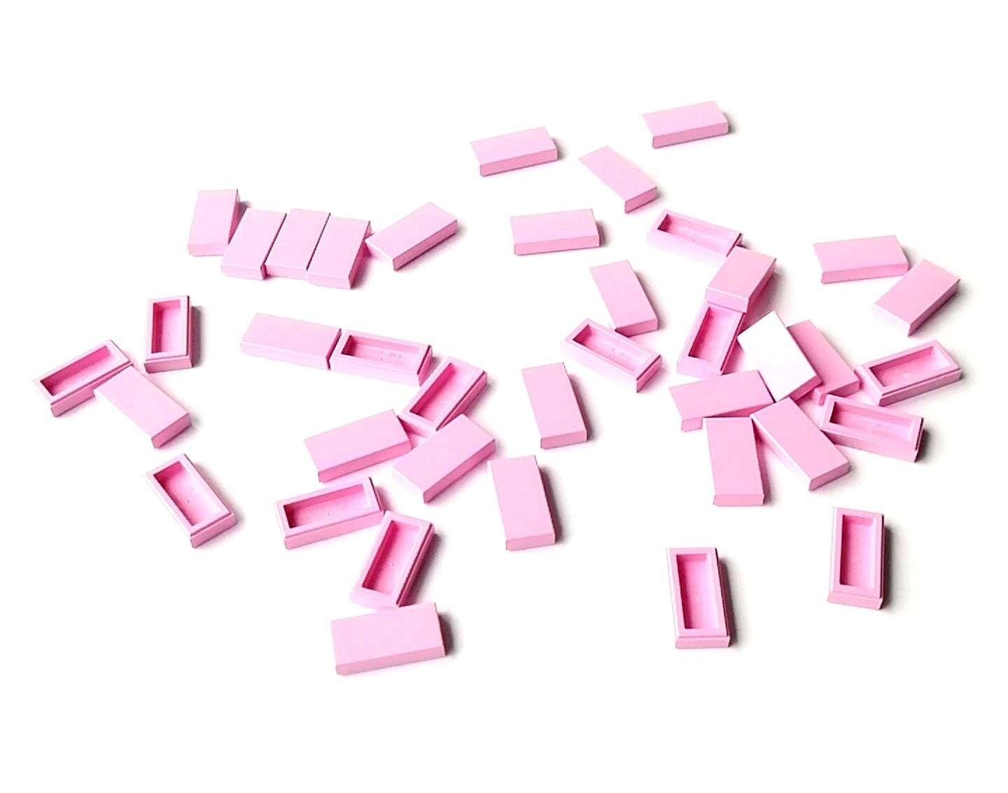 100 x Hellpink/Bright Pink