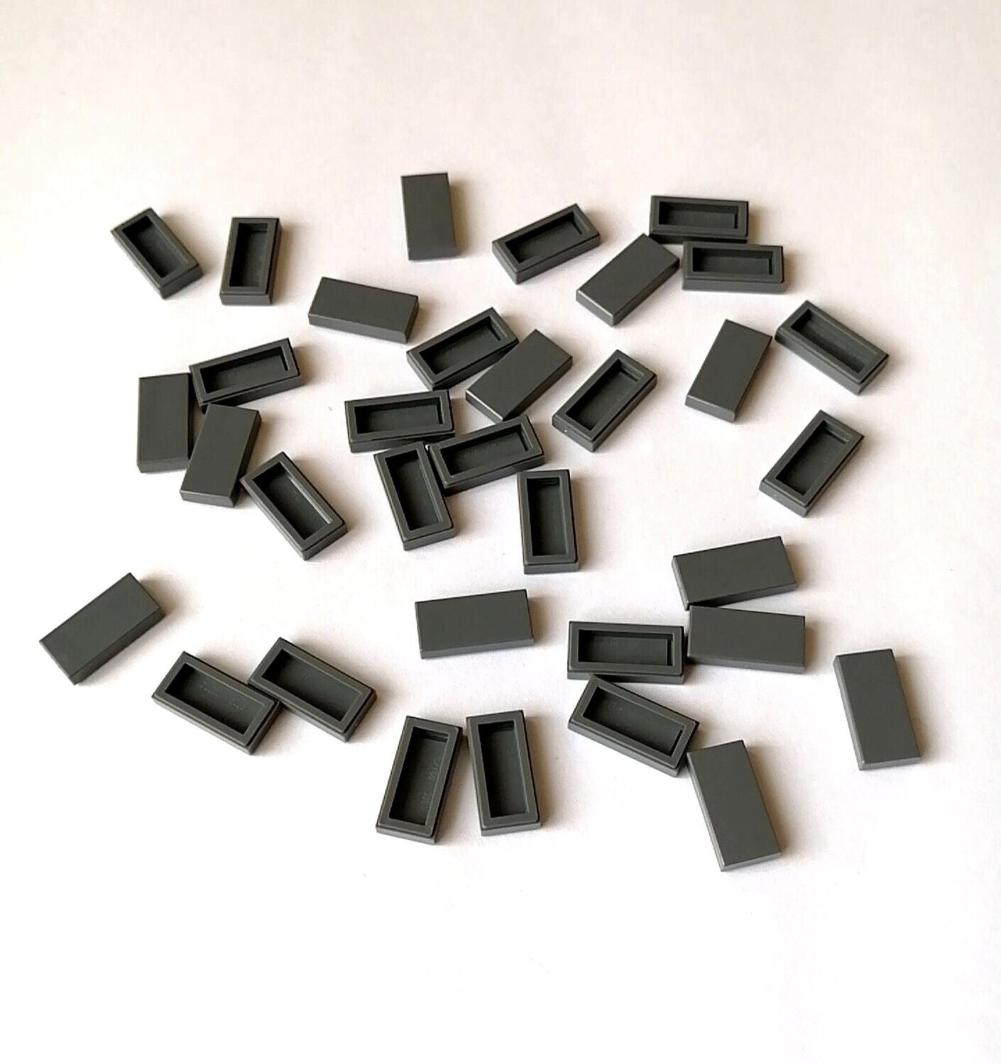 100 x Dunkelgrau/Dark Bluish Grey