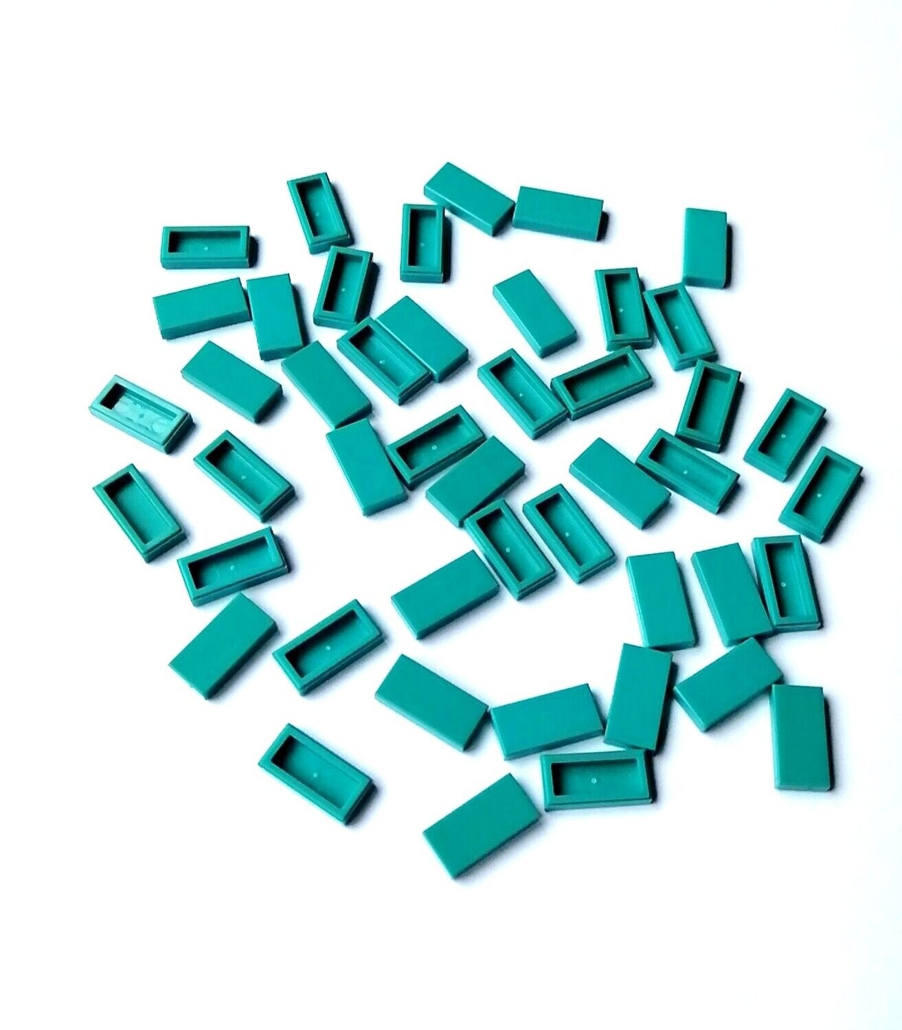 100 x Dunkeltürkis/Dark Turquoise