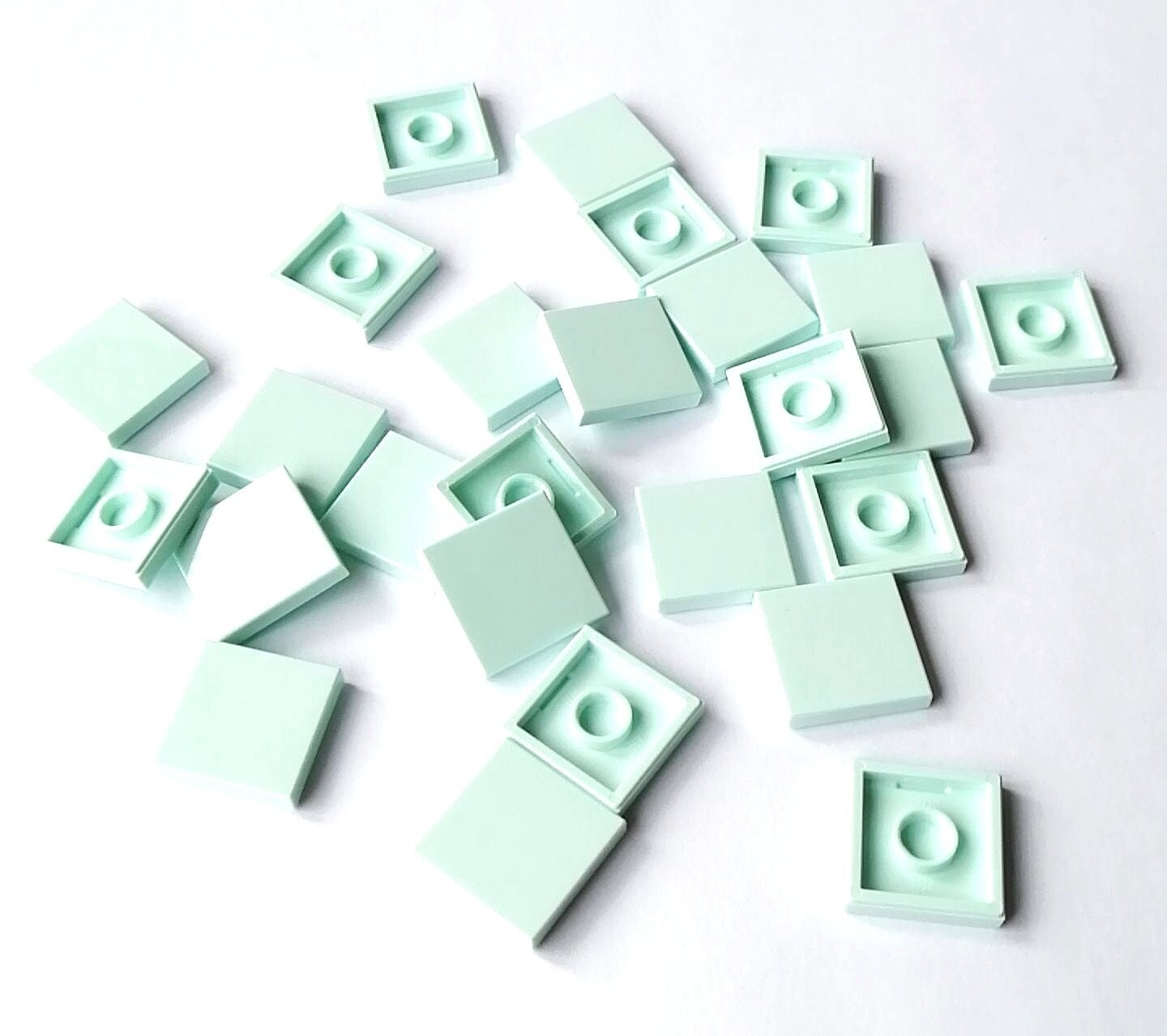 100 x Hellblau/Light Aqua