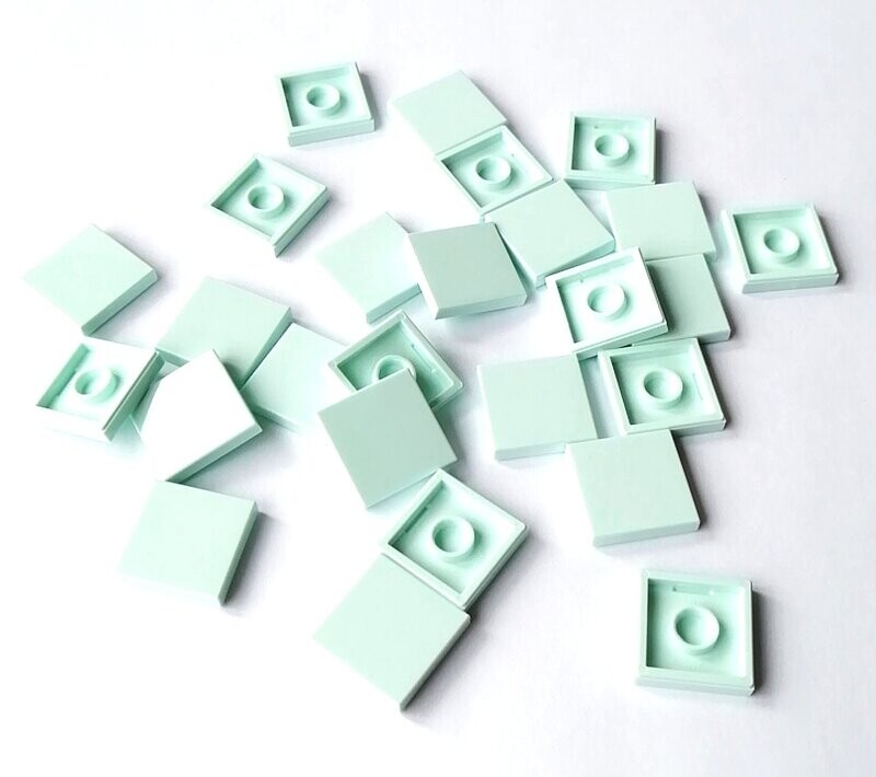 100 x Hellblau/Light Aqua