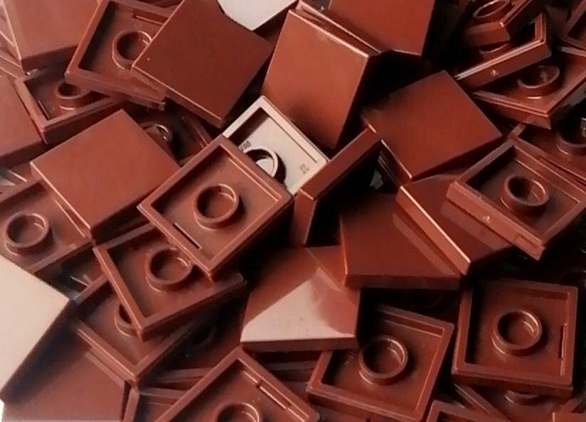 100 x Rotbraun/Reddish Brown