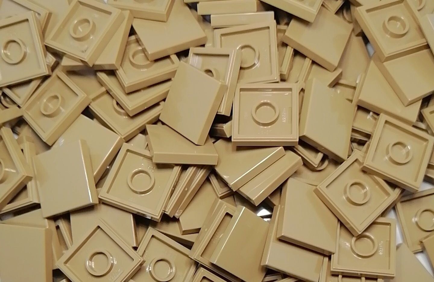 100 x Dunkelbeige/Dark Tan