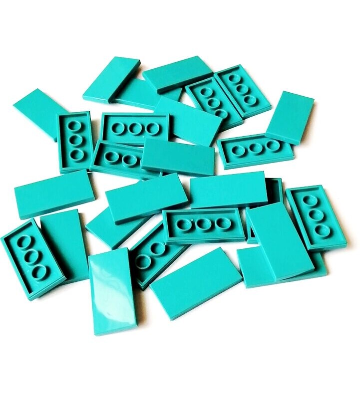 20 x Dunkeltürkis/Dark Turquoise