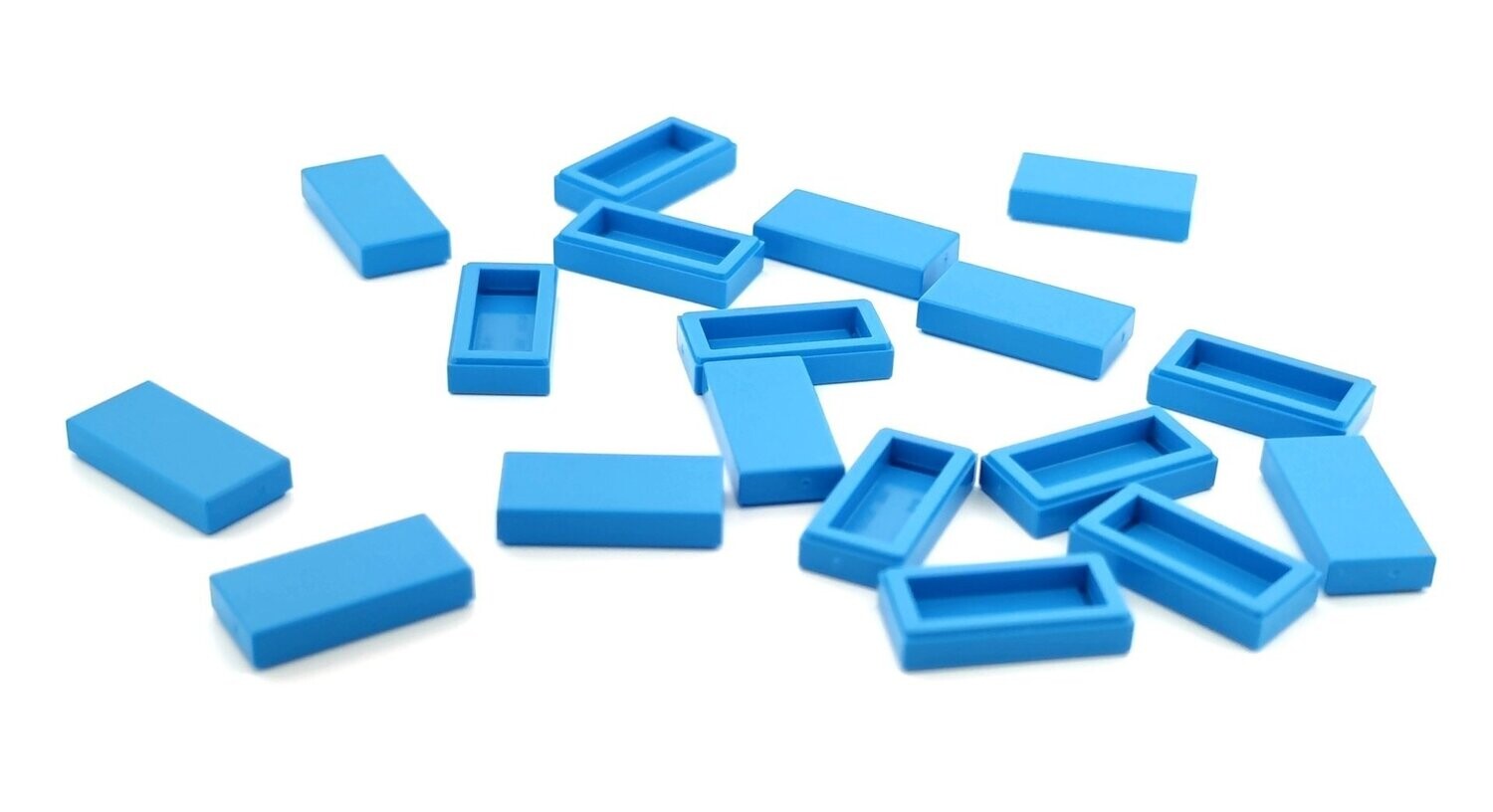 100 x Dunkles Himmelblau/Dark Azure