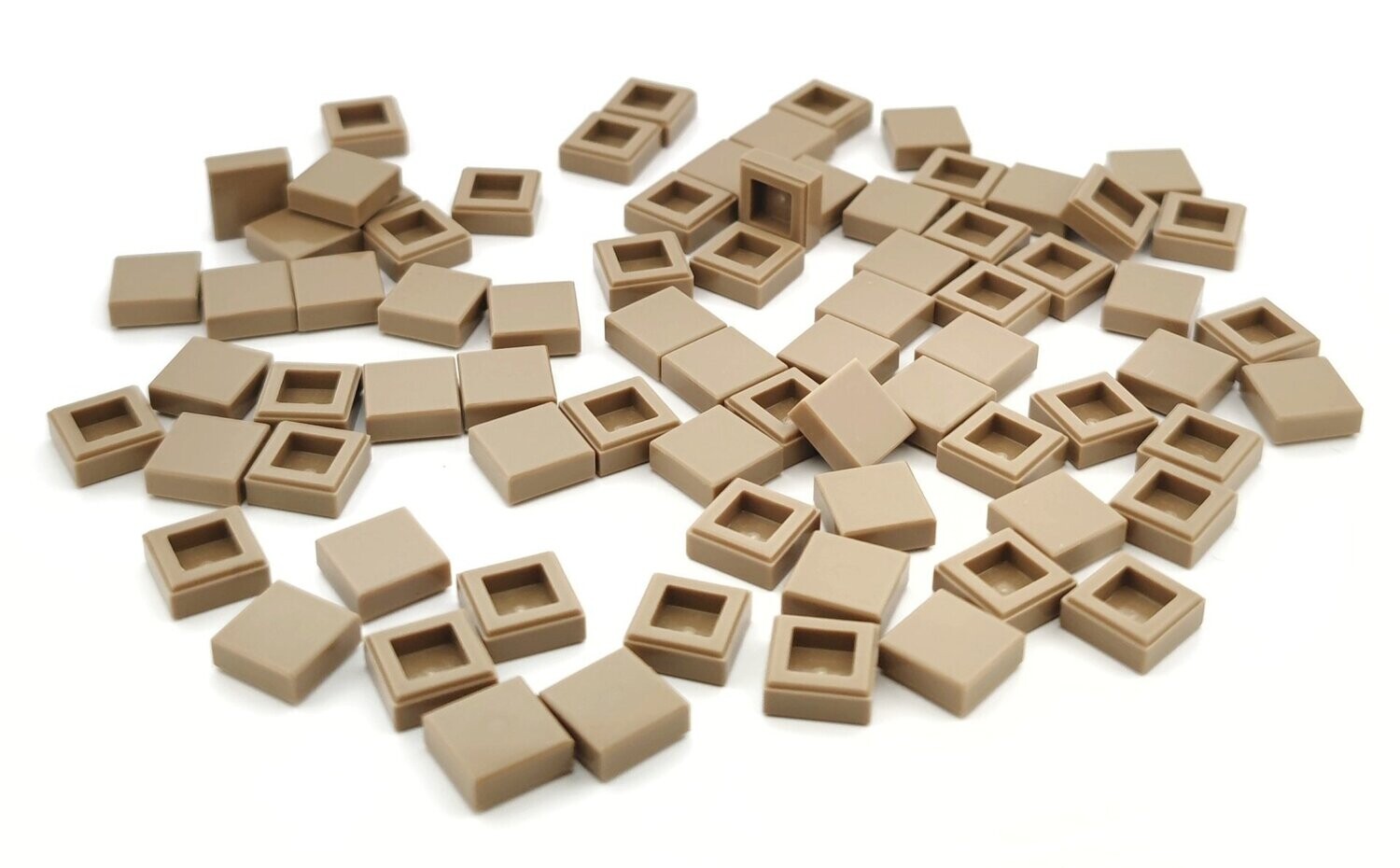 100 x Dunkelbeige/Dark Tan