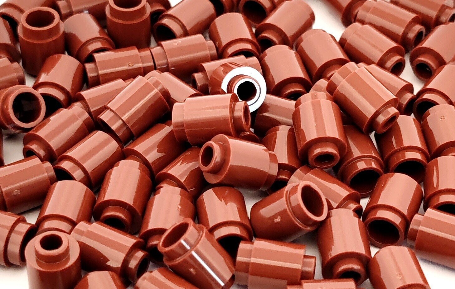 100 x Rotbraun/Reddish Brown