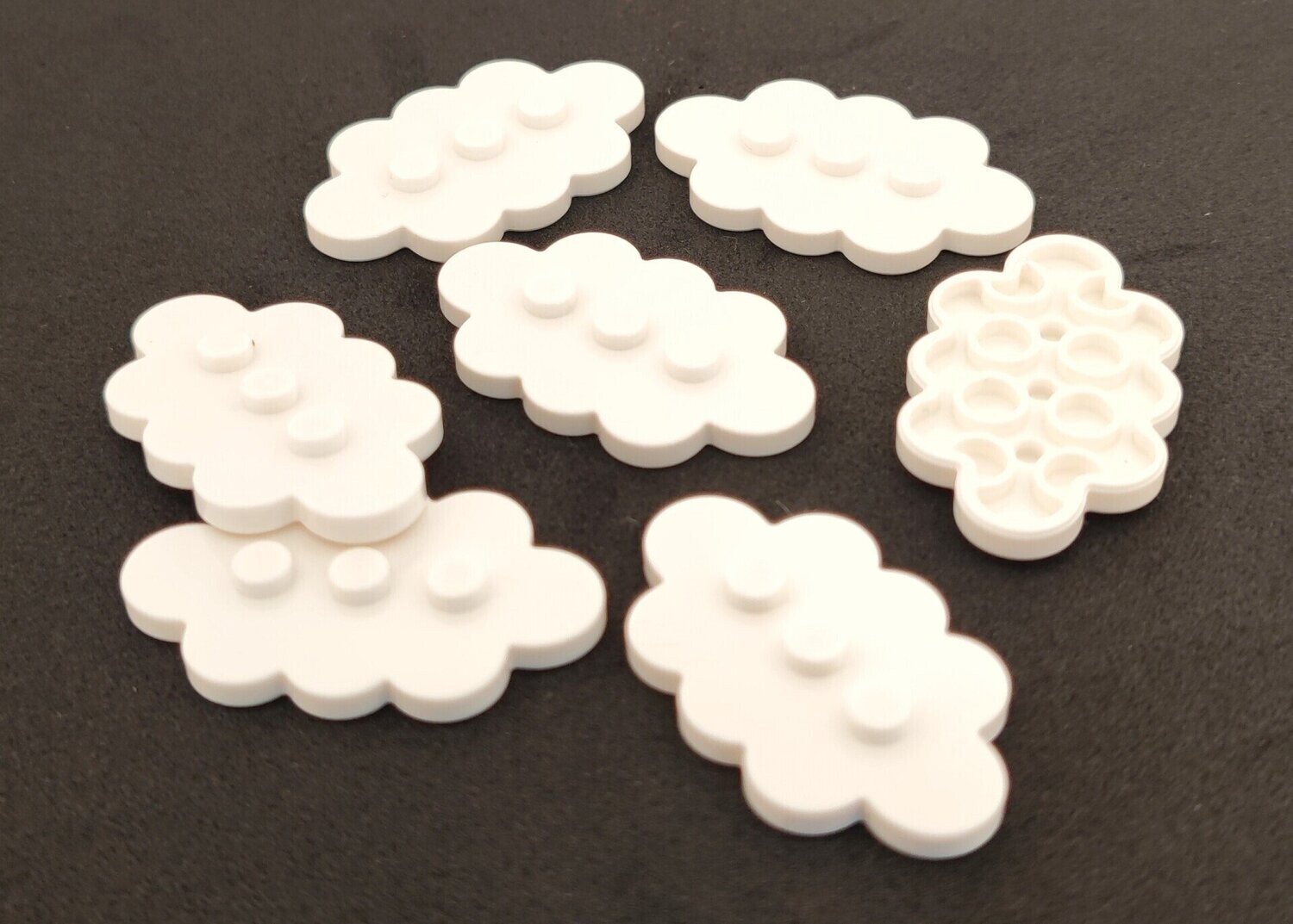 5 x Wolke Weiß