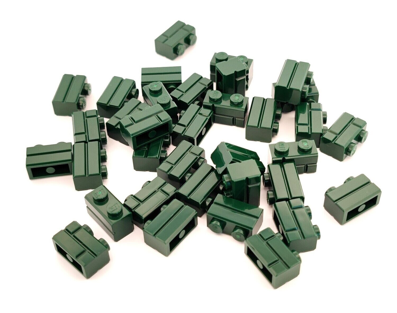 100 x Dunkelgrün/Dark Green