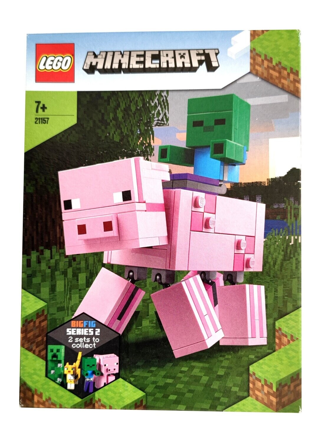 Minecraft - BigFig Schwein mit Zombiebaby