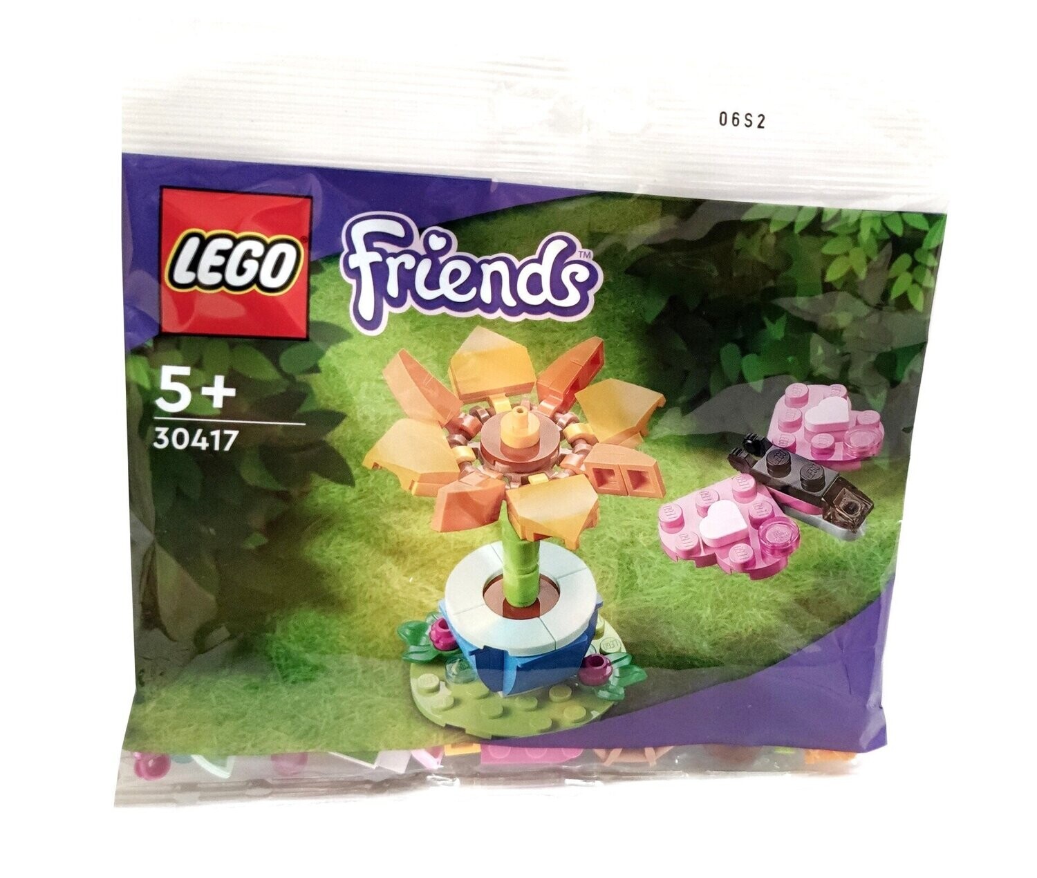 Friends: Gartenblume und Schmetterling