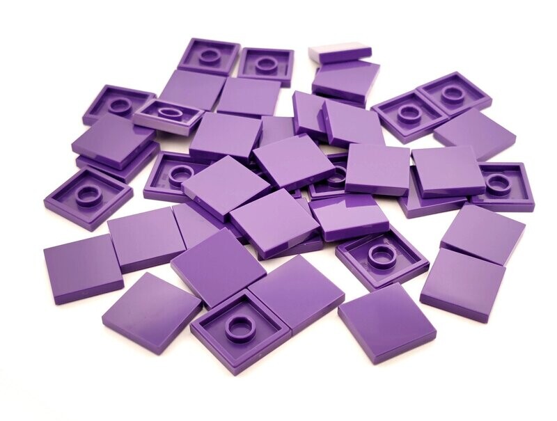 100 x Dunkellila/Dark Purple