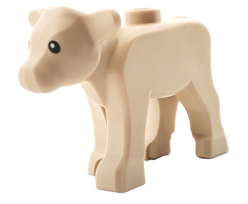 Kalb in Beige/Tan