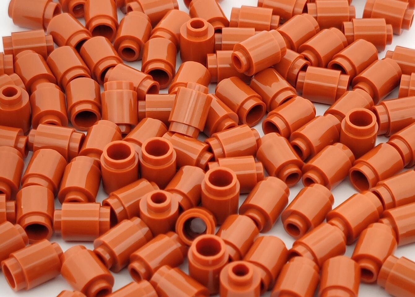 100 x Dunkelorange/Dark Orange