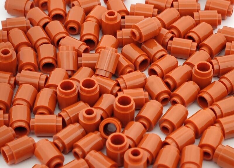 100 x Dunkelorange/Dark Orange