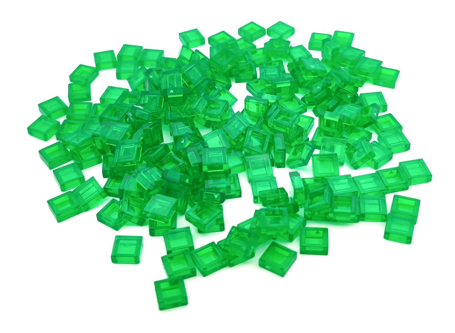100 x Transparent Grün/Trans-Green