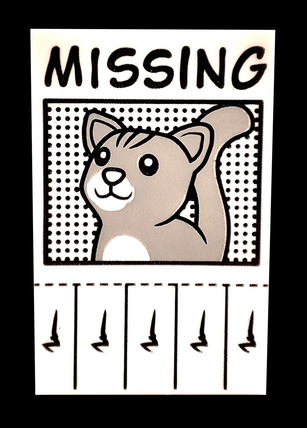 Fliese Entlaufene Katze/Missing Cat