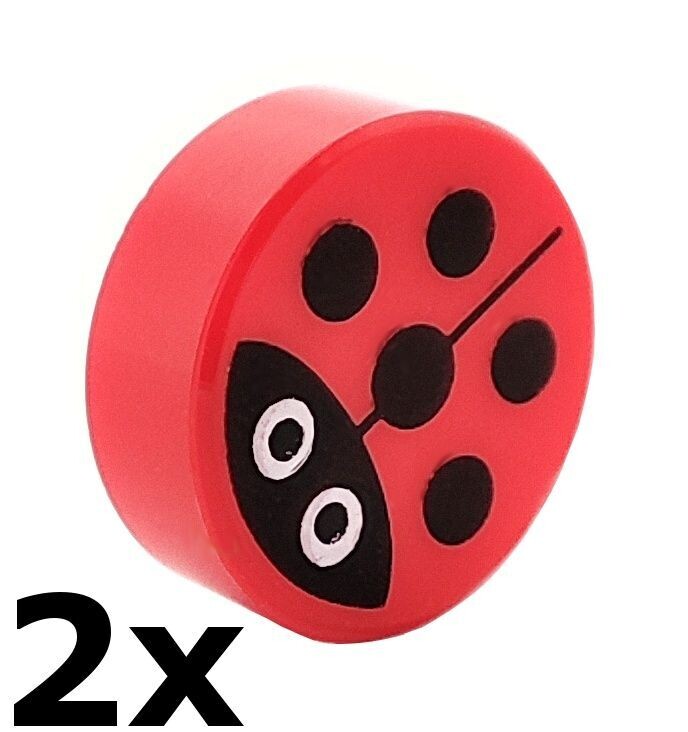 2 x Fliese Marienkäfer/Ladybug