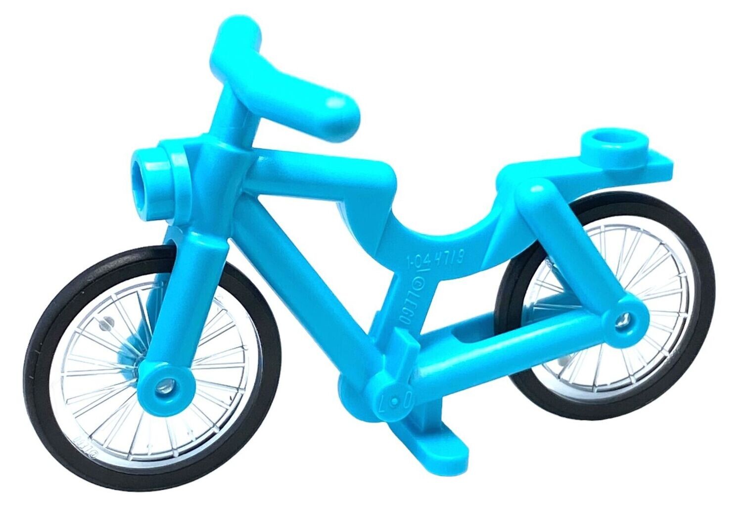 Fahrrad in Himmelblau