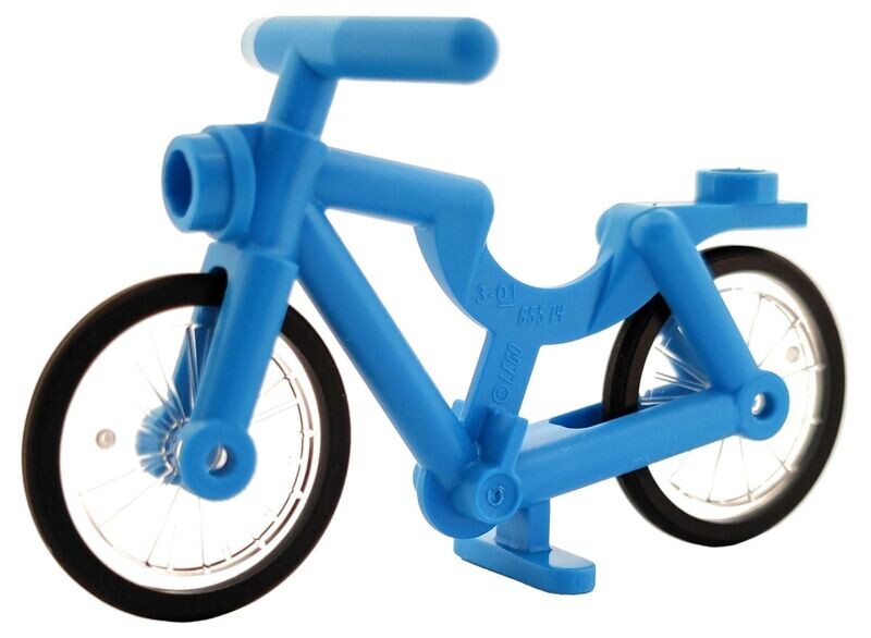 Fahrrad in Blau/Dark Azure