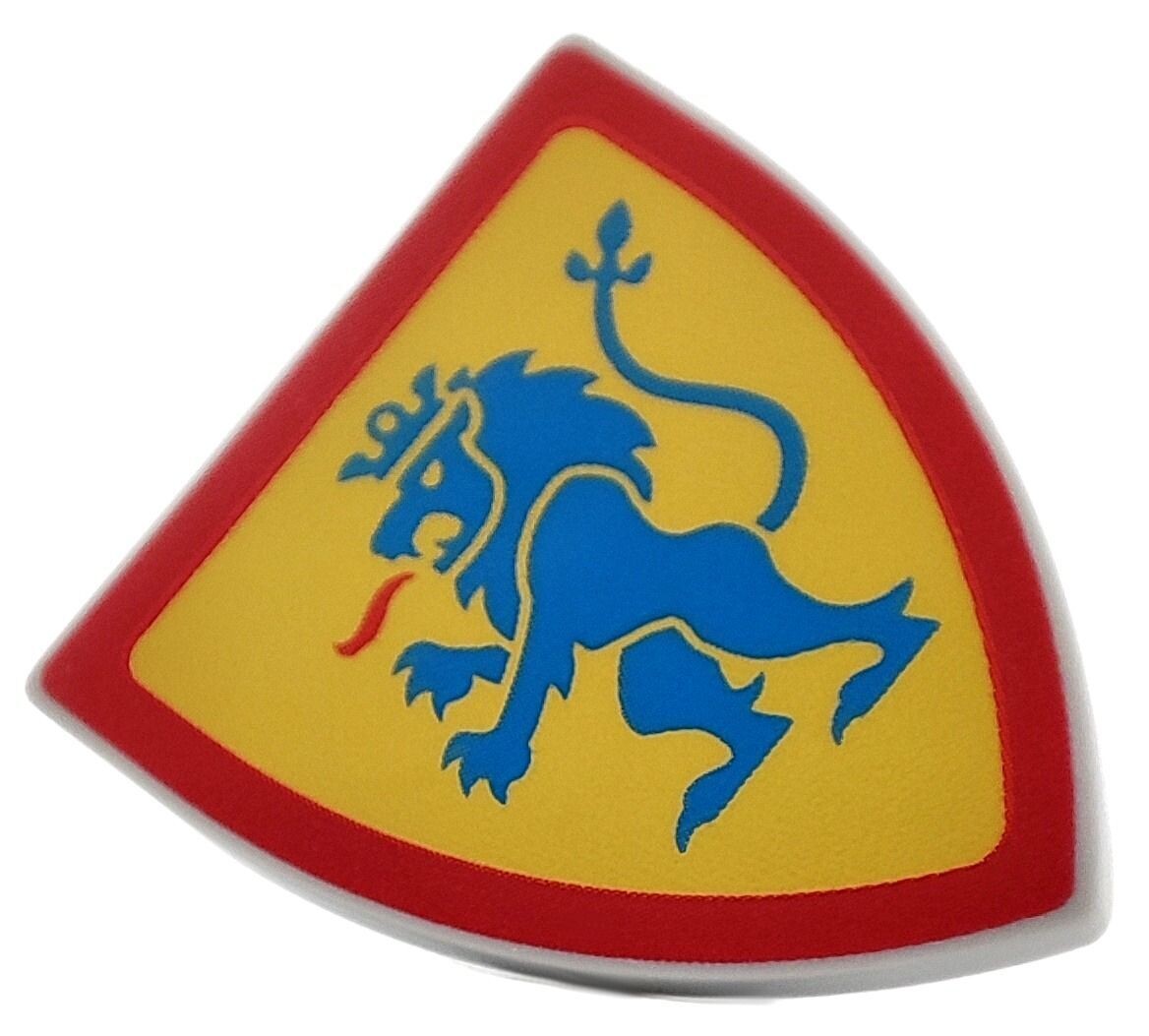 Schild Löwenritter Gelb