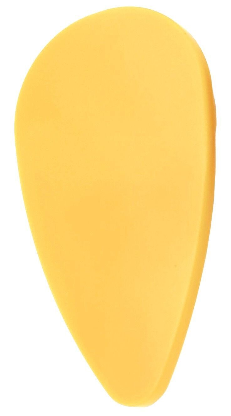 Schild 5 x Oval Gelb