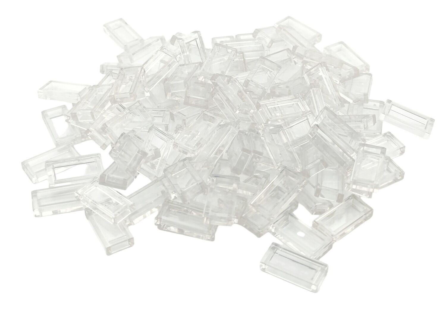 100 x Transparent Klar/Trans-Clear