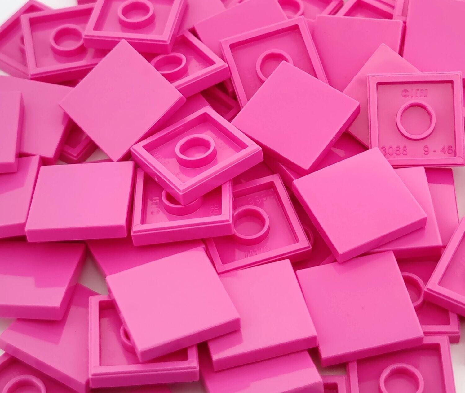 100 x Dunkelpink/Dark Pink