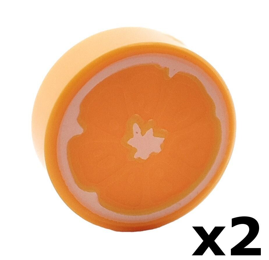 2 x Fliese Orange