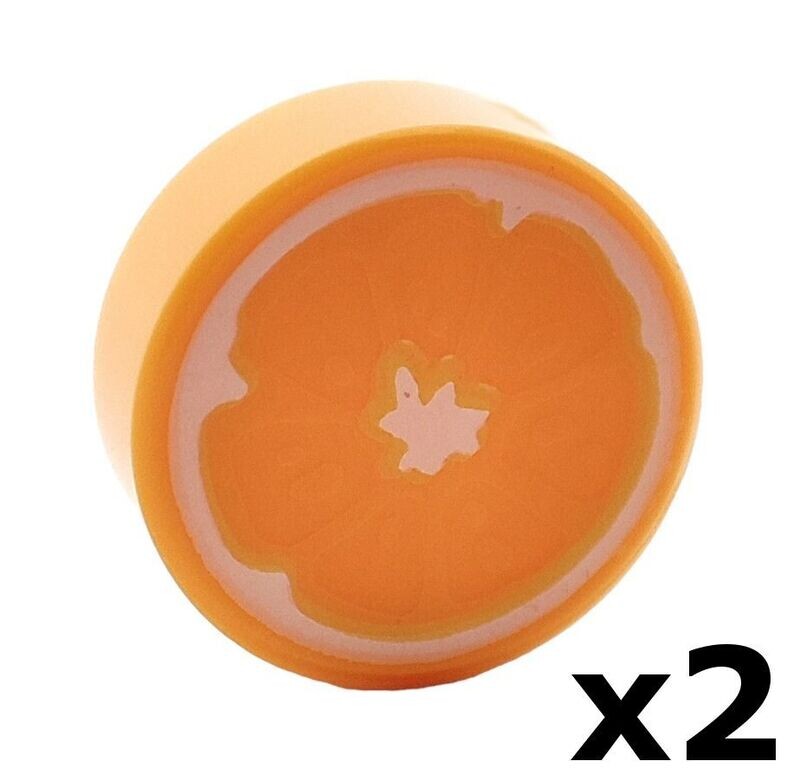 2 x Fliese Orange