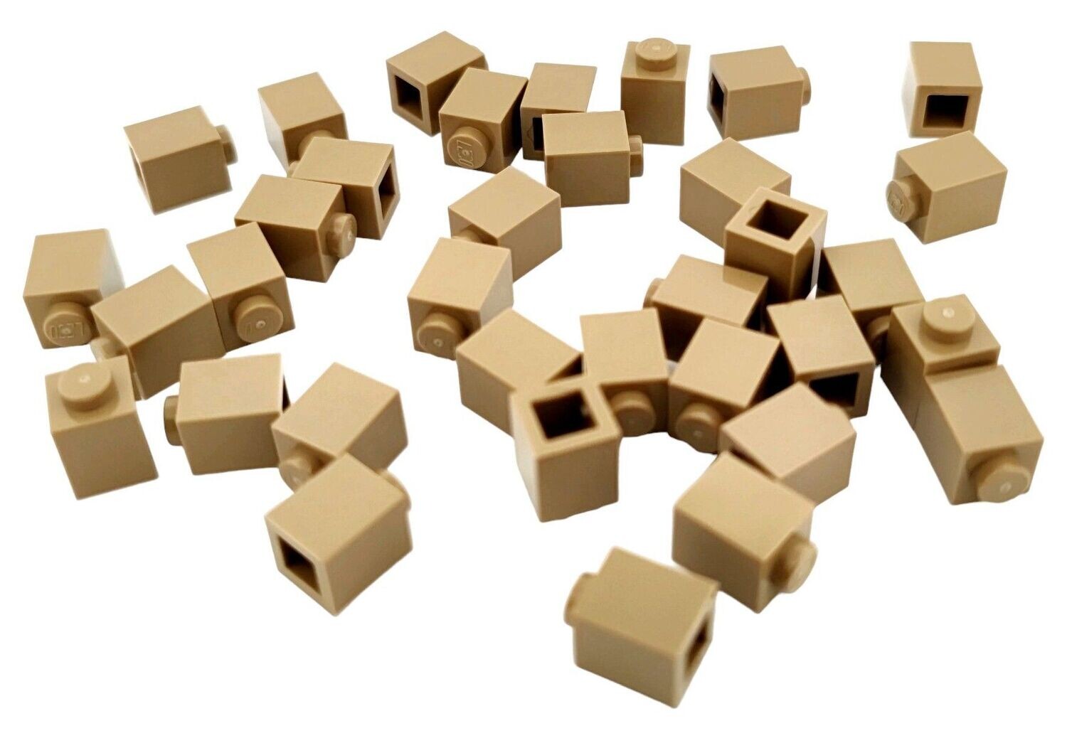 100 x Dunkelbeige/Dark Tan