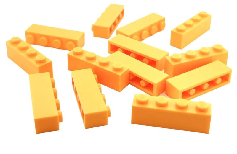 50 x Hellorange/Bright Light Orange