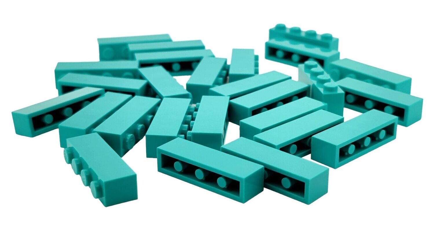 50 x Dunkeltürkis/Dark Turquoise