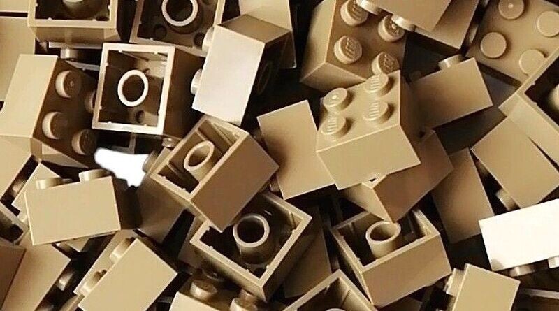 100 x Dunkelbeige/Dark Tan
