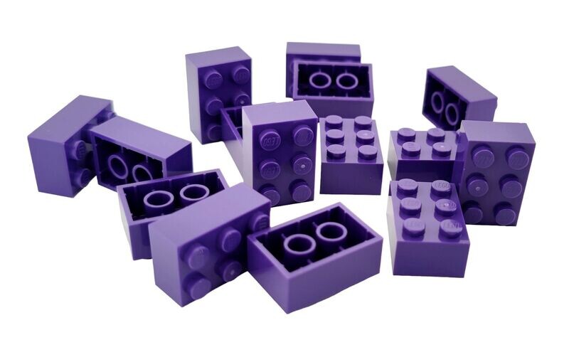 50 x Dunkellila/Dark Purple