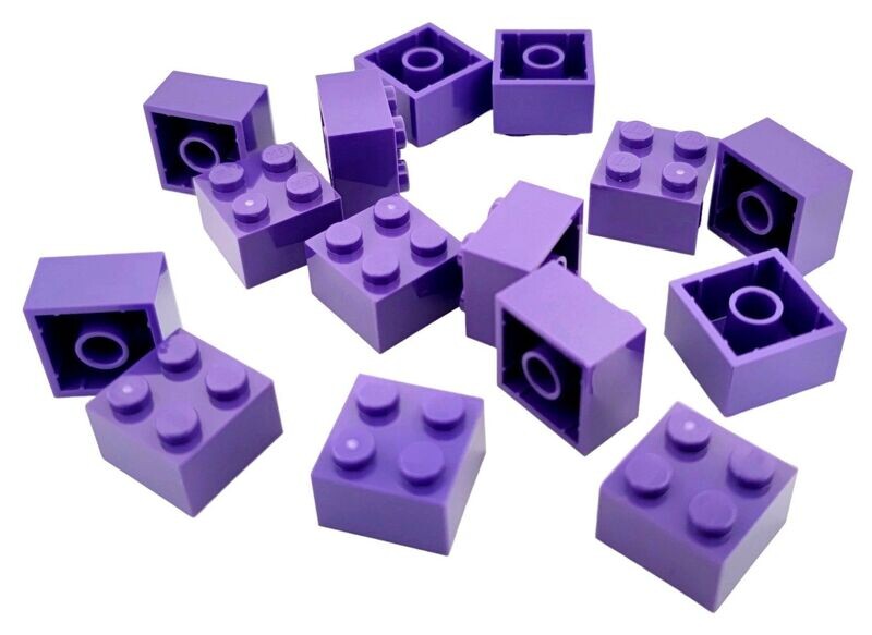 100 x Dunkellila/Dark Purple