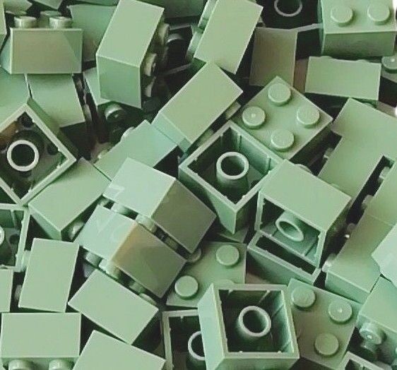 100 x Sandgrün