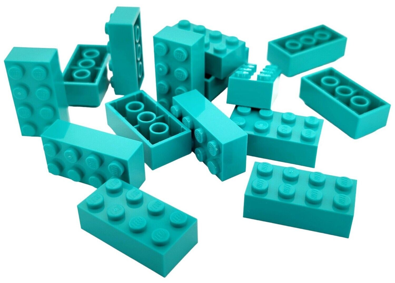 100 x Dunkeltürkis/Dark Turquoise