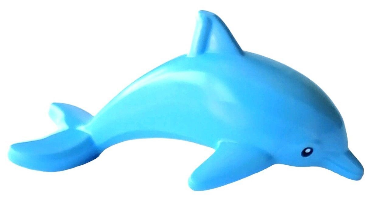 Delphin in Blau/Medium Blue