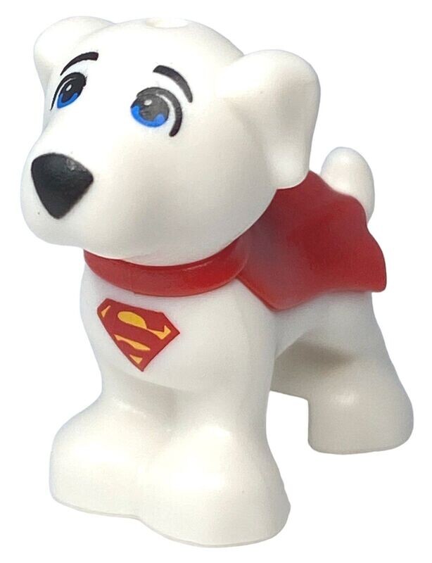 Krypto mit Superman-Logo