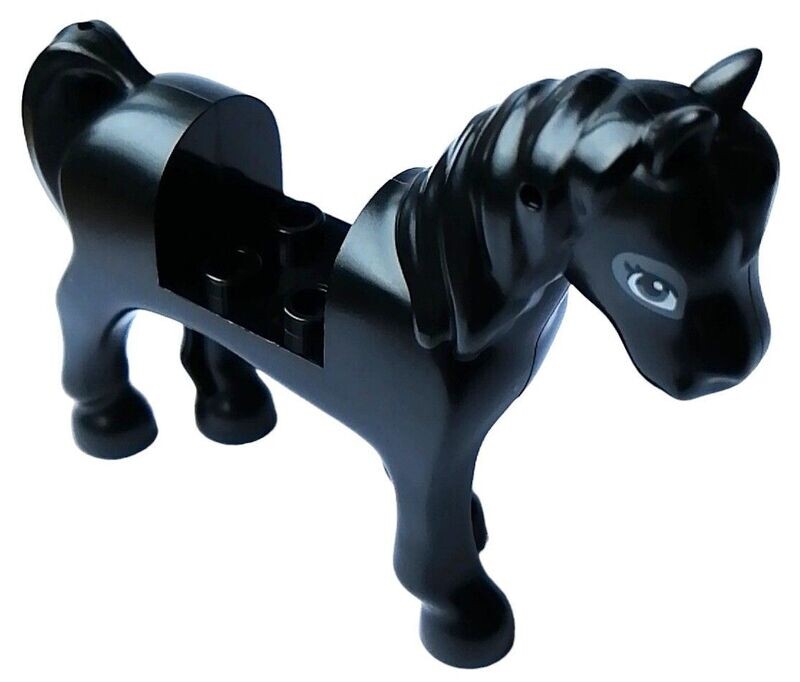 Pferd in Schwarz