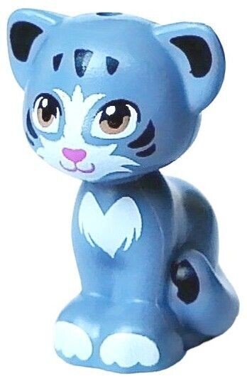 Katze "Chico" in Blau