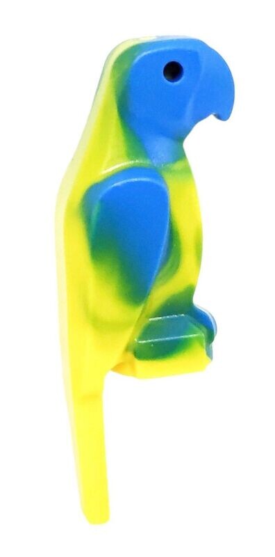 Papagei in Blaugelb