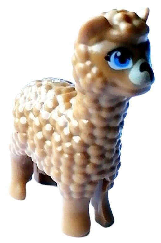 Lama in Braun