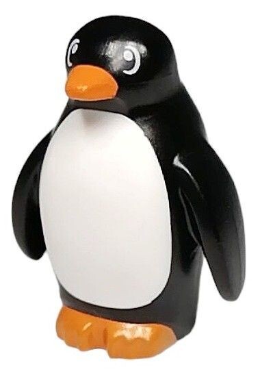 Pinguin in Schwarz