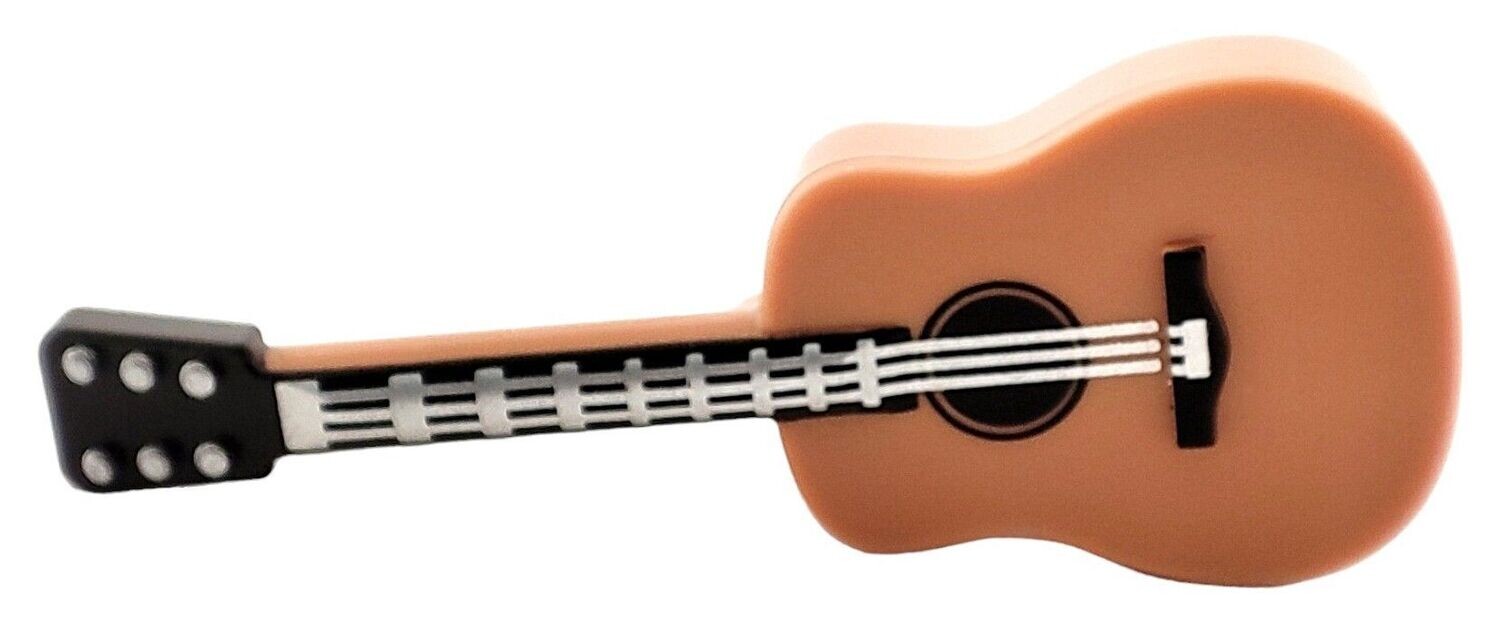 Akustikgitarre in Braun/Medium Nougat