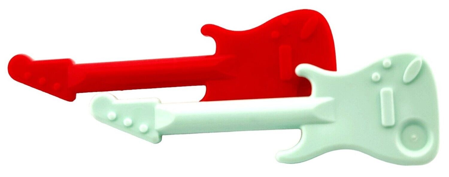 E-Gitarren Set Rot + Light Aqua